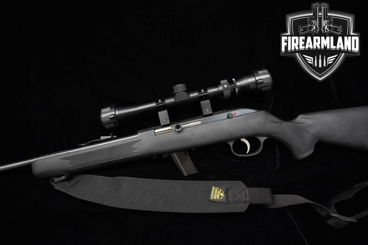 Savage Arms Model 64 LH 22LR 21" Blued Savage 64 Left-Handed +OPTIC