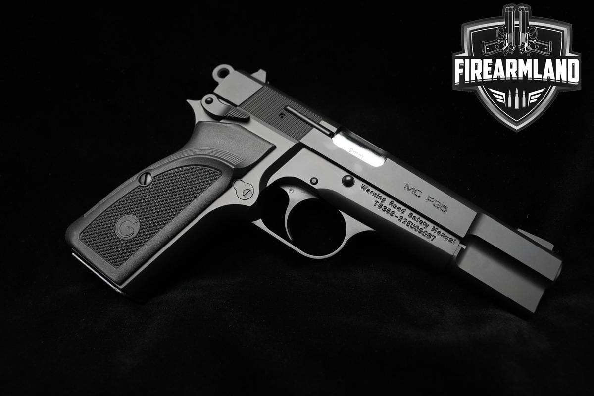 LIKE-NEW Girsan MC P35 Black 9mm 4.625" Girsan Hi power