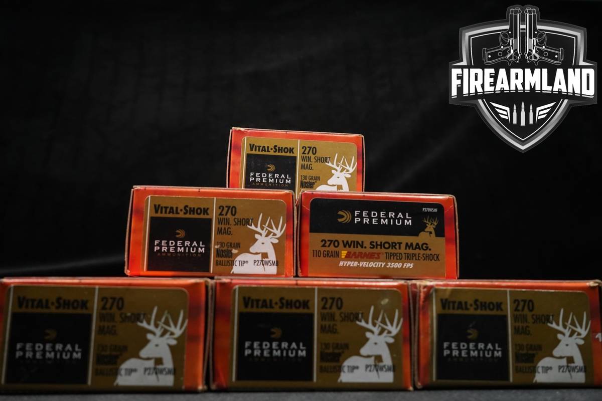 160 RDS! 270 WSM Ammo 270WSM Ammunition