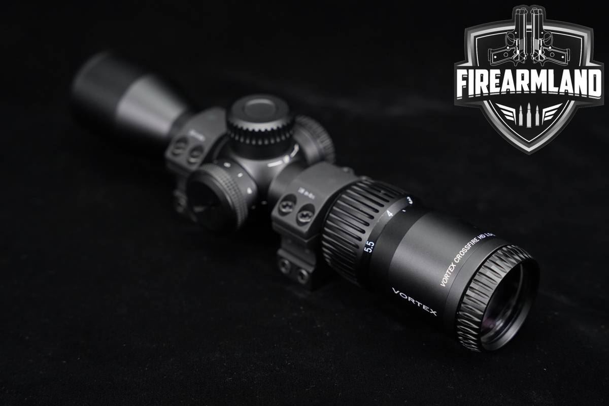 Vortex Optics Crossfire HD 1.5-5.5x32 Scout Illuminated Dead-Hold 2A BDC