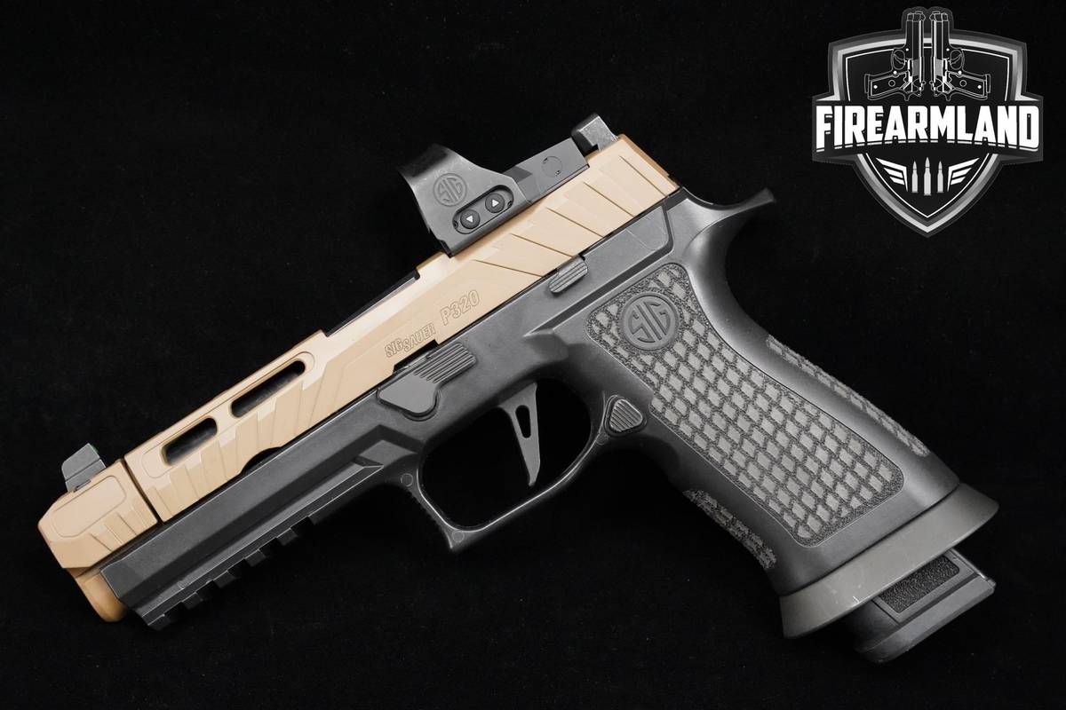 Sig Sauer P320 Spectre Comp 9mm FDE/Black Sig-Sauer P320 P-320 +OPTIC
