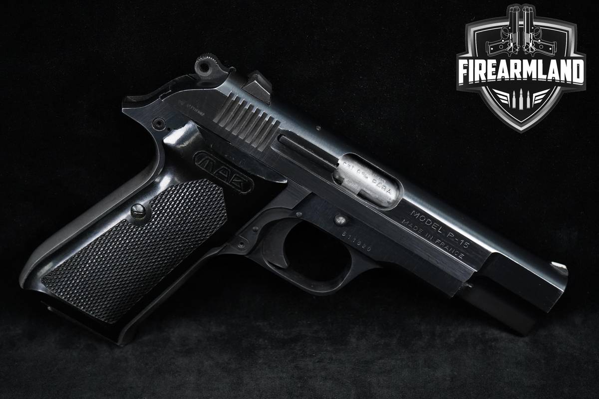1981 RARE MAB Brevete Model P-15 Variant IV HOWCO Import 9mm 4.5" P15