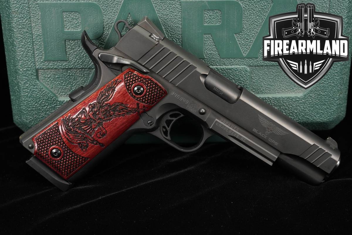 DISCONTINUED Para Ordnance 1911 Black Ops 45 ACP 5" +ORIG CASE