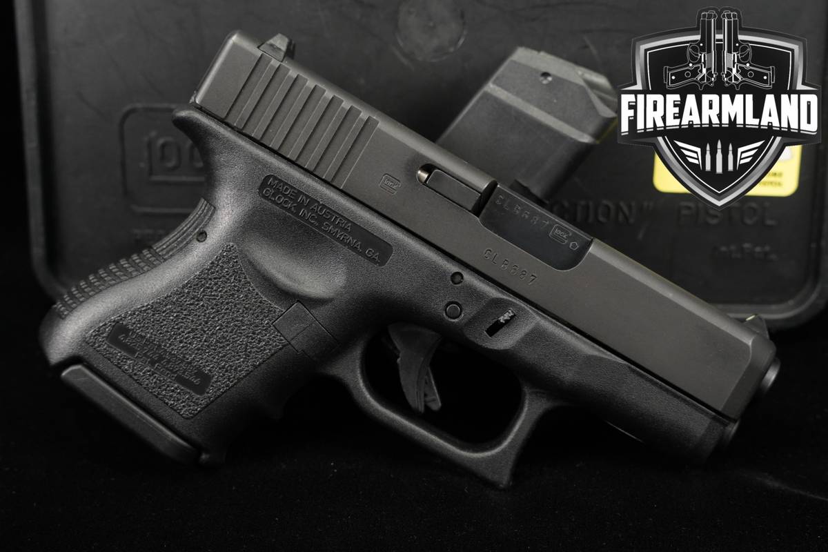 Glock 26 Gen3 G26 Gen 3 9mm 3.43" +2 MAGS & ORIG CASE