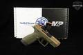 Smith & Wesson (S&W) M&P Shield X Thumb Safety 9mm Luger Two-Tone FDE & OD Green in Very Good Condition Image 2