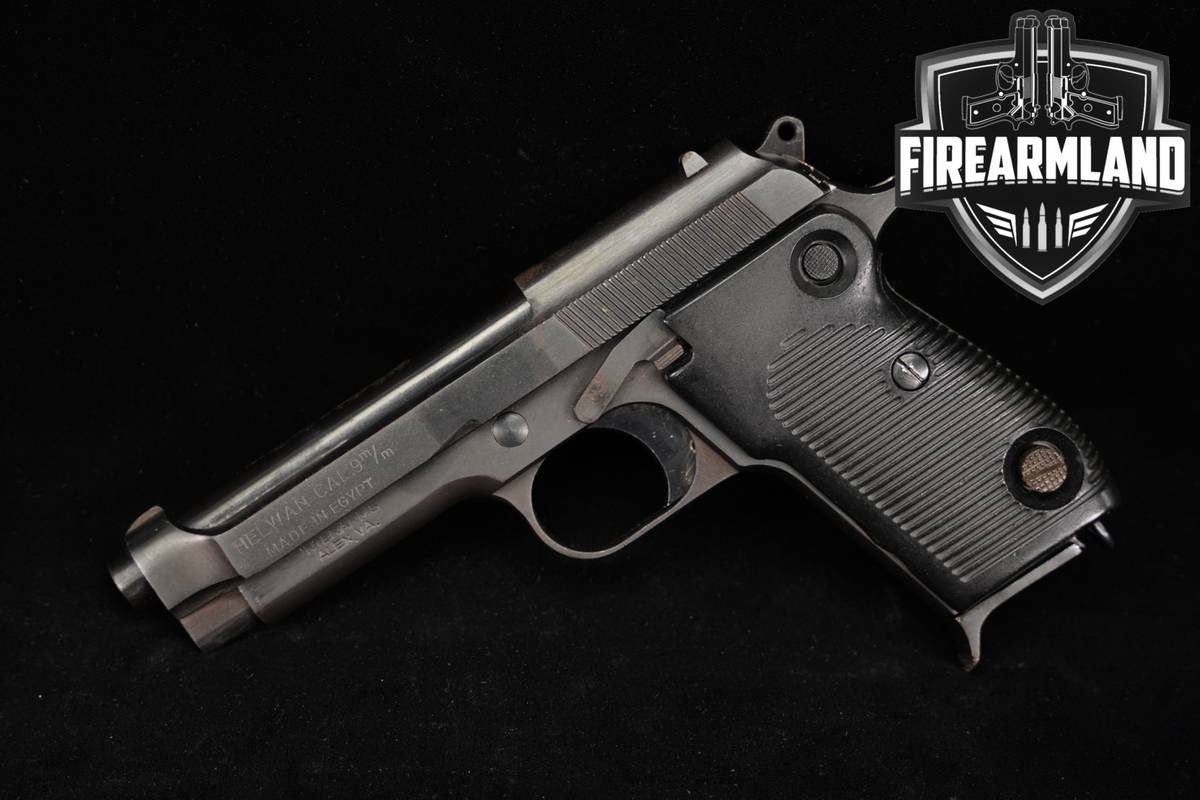Maadi Helwan 951 Brigadier 9mm 4.5" Blued M1951 Interarms Import