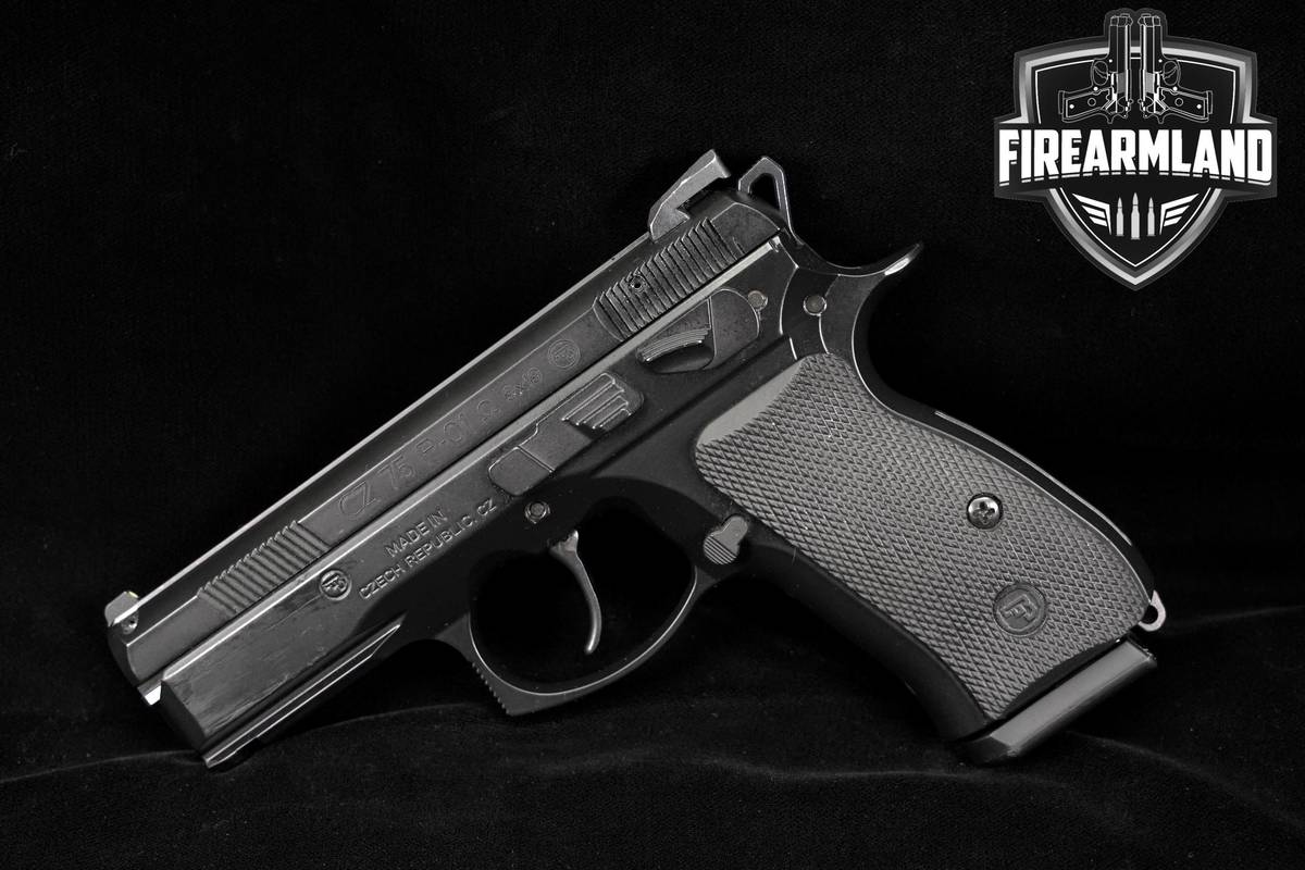 CZ 75 P-01 Omega 9mm 3.75" CZ75 P01 +3 MAGS & ORIG CASE