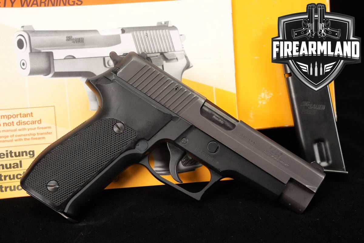 1989 Sig Sauer P226 West German 9mm 4.4" P 226 +2 MAGS & ORIG BOX