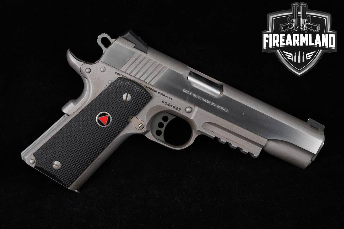 Colt Delta Elite Rail Gun Mk IV Series 80 10mm 1911 5" +3 MAGS & ORIG CASE