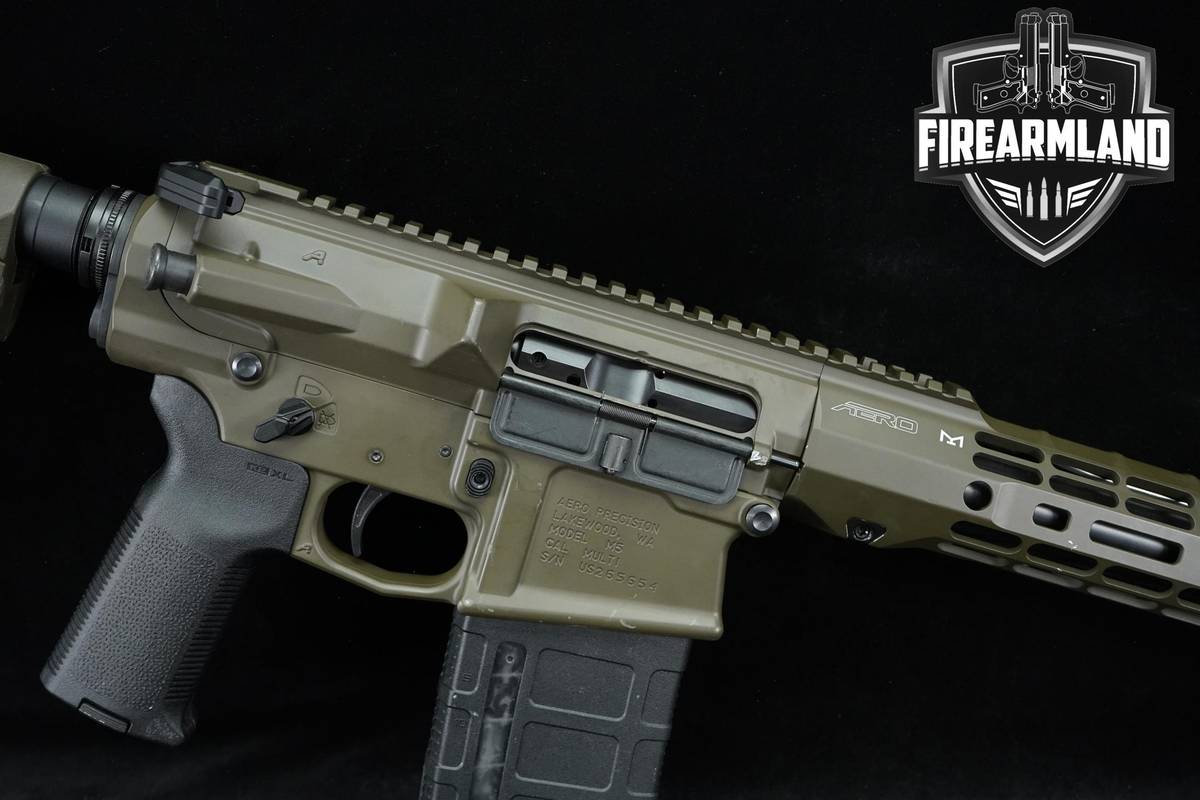 Aero Precision M5 308 Winchester AR-10 AR10 18" Free-float M-LOK +5 MAGS