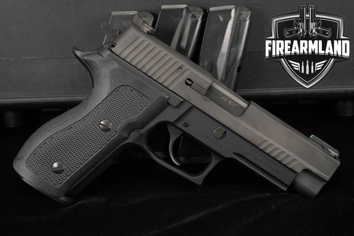 Sig Sauer P227 TacOps 45 ACP 4.4" P 227 +4 MAGS & ORIG CASE