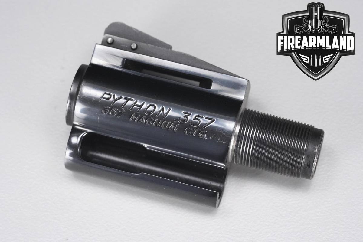 DESIRED 1976 Colt Python Barrel 357-Magnum 2.5" Blued Colt Python-Barrel