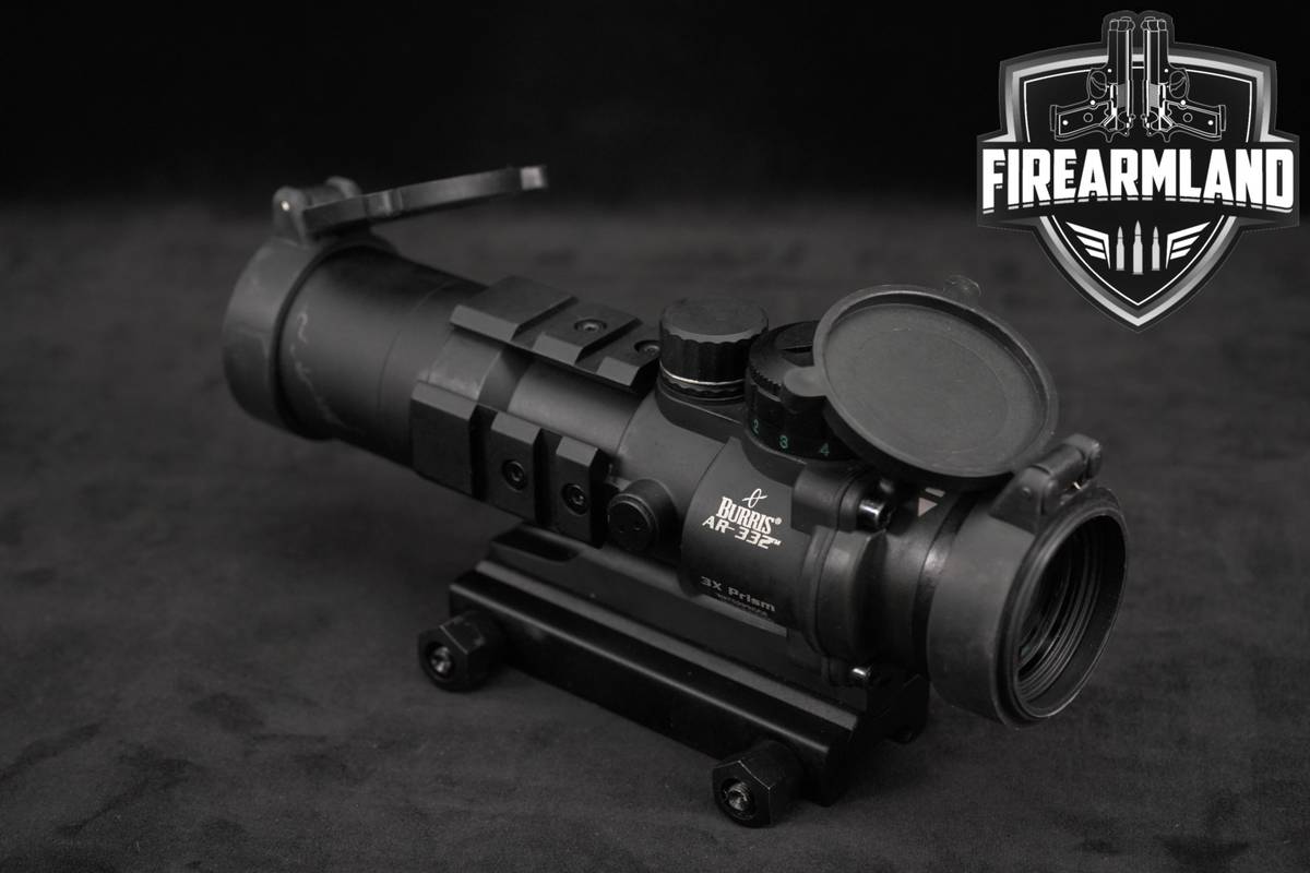 Burris AR-332 3x Prism Magnification Red/Green Illumination Scope AR332