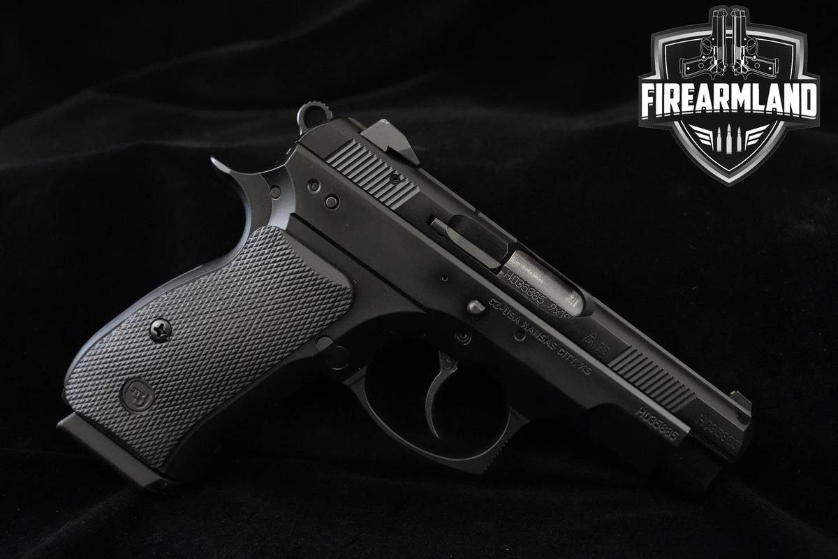 CZ 75 D Compact 9mm Black Polycoat CZ CZ75 75D +2 MAGS & ORIG CASE
