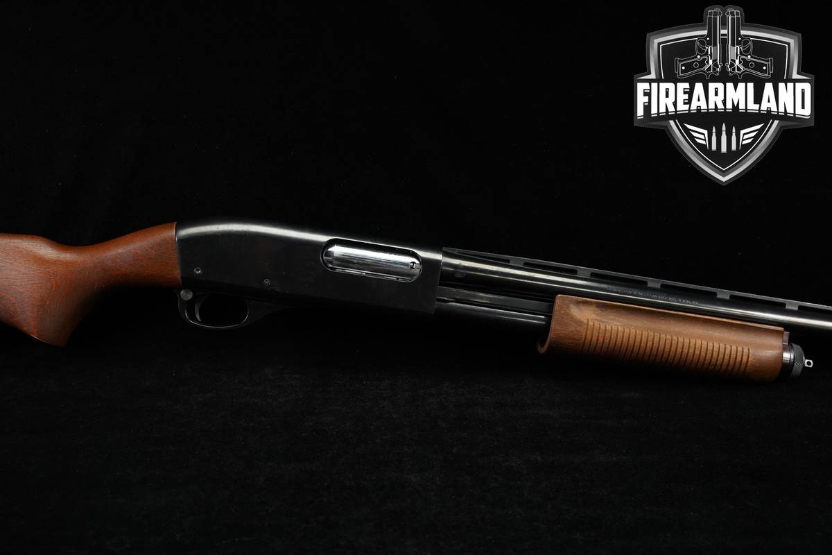 LE Remington Model 870 Police Magnum 12-Gauge 25.5" Black & Wood