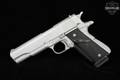 1983 Colt Government Model MK IV/Series 80 .45 ACP Silver in Good Condition Image 2