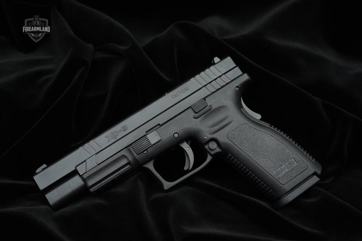 Springfield Armory XD-9 Tactical 5" 9mm Pistol Springfield XD9 Pistol 9mm