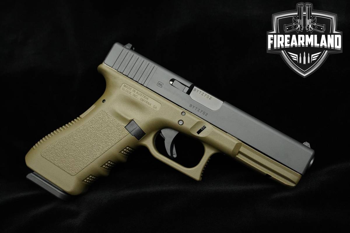 Glock 17 OD Gen3 9mm 4.49" Tenifer 17 Glock OD G-17 G17 +2 MAGS & ORIG CASE