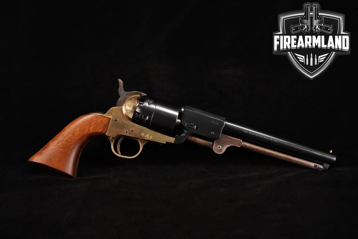 F.lli Pietta Model 1851 Confederate Navy 44 BPM Flli 7.5" Colt Black Powder