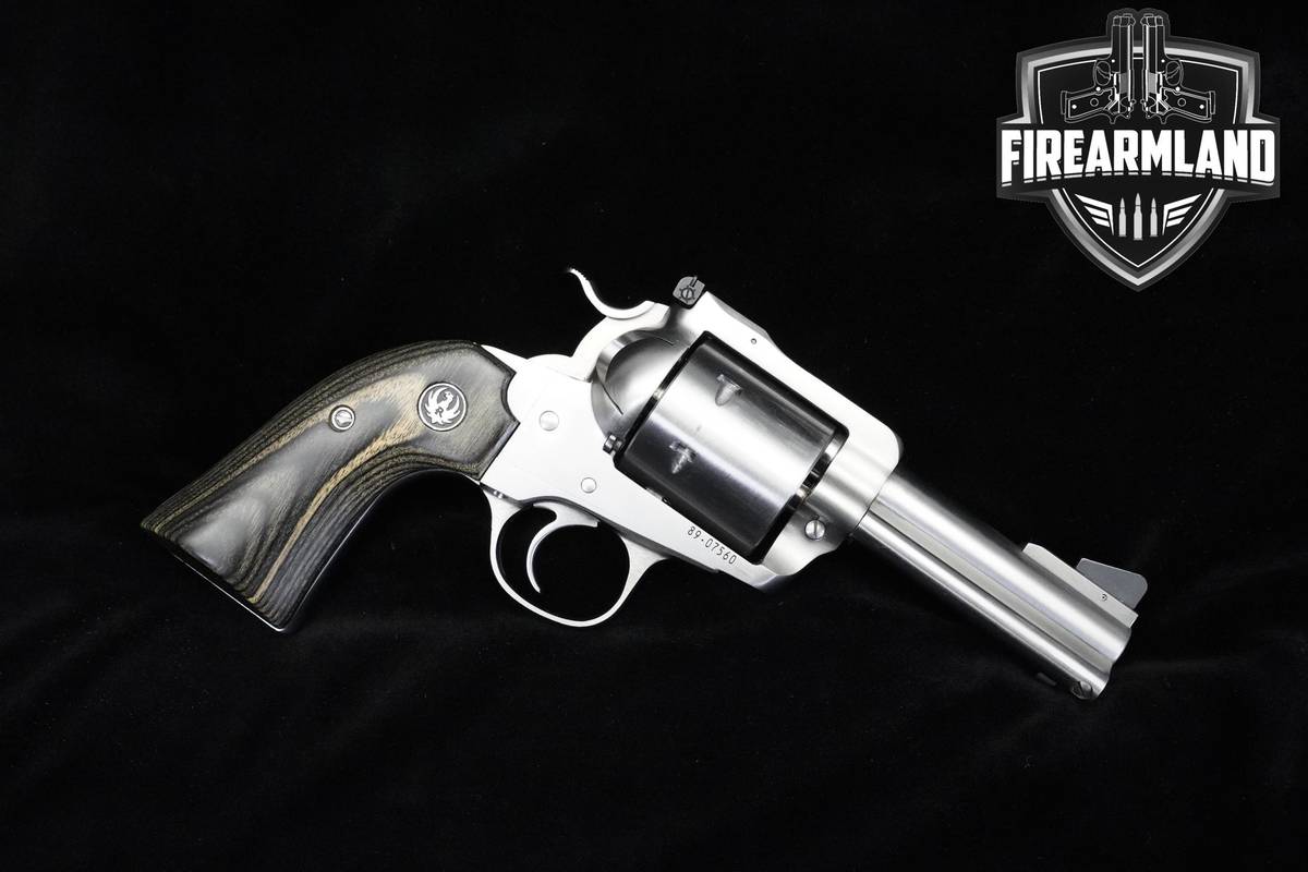 Ruger New Model Super Blackhawk Bisley 44 Magnum 3.75" Ruger +ORIG CASE