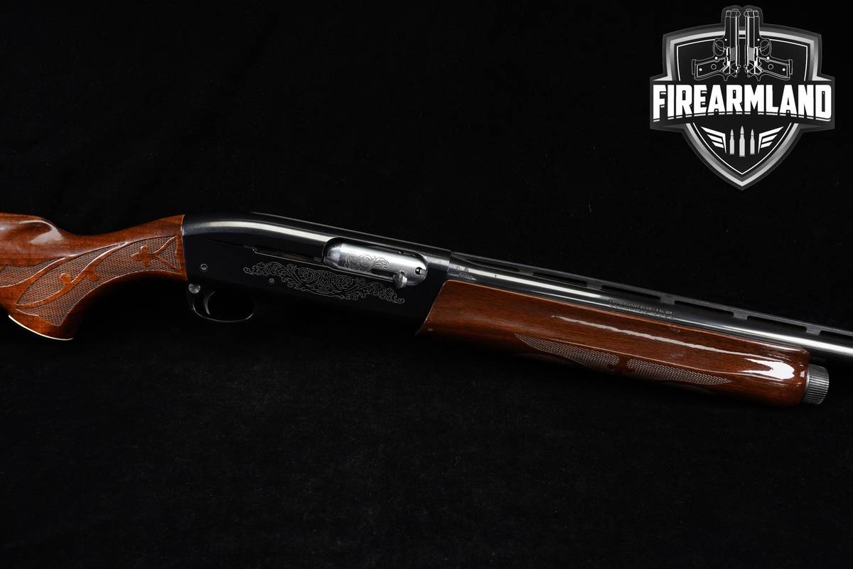 ENGRAVED Remington Model 1100 Field 12-Gauge 23" Blued & Walnut 2 3/4"