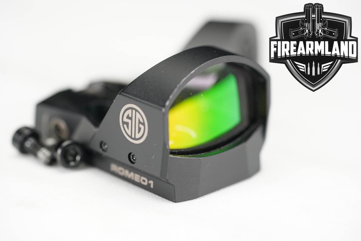 Sig Sauer Romeo1 3 MOA Red Dot Sight R1 ROMEO-1