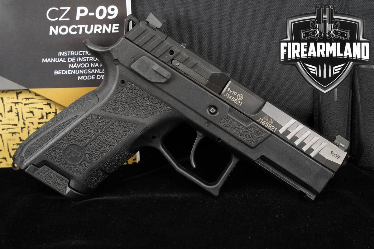 CZ P-09 C Nocturne 9mm Optics-Ready 3.75 Two-Tone P09 P09C+ORIG BOX