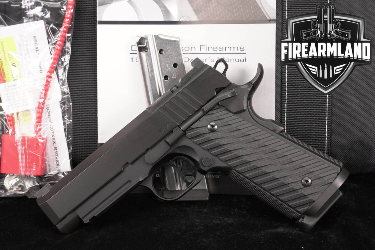 Dan Wesson TCP Optics-Ready 9mm 1911 4" +2 MAGS & ORIG BOX