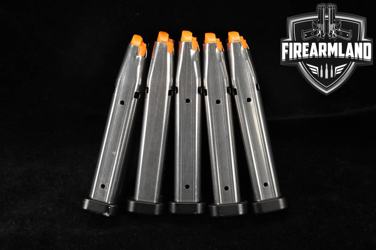 Staccato (STI) 5x FIVE CS/C 2011 9mm 17-Round Magazines Mags
