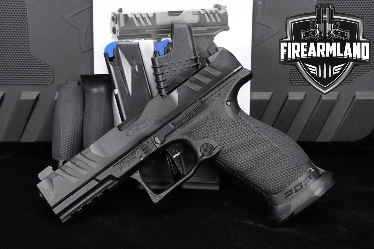 Walther PDP Professional ACRO Full 9mm Optics-Ready +3 MAGS & ORIG CASE