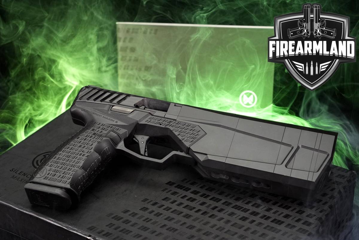 SilencerCo Maxim 9-S 9S Short 9mm 4.38" INTEGRALLY SUPPRESSED +ORIG BOX