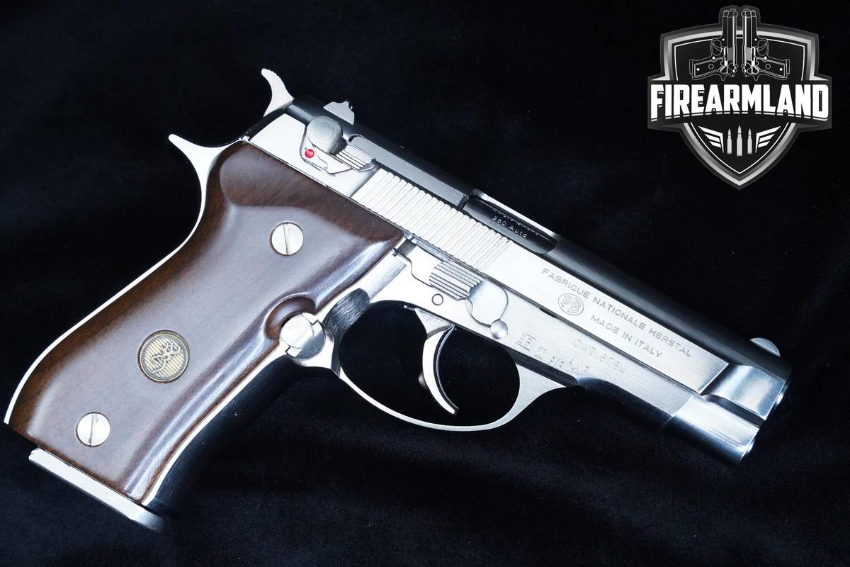 2001 Browning BDA-380 380 ACP Nickel Beretta Browning-BDA-380 BDA380 +2MAGS