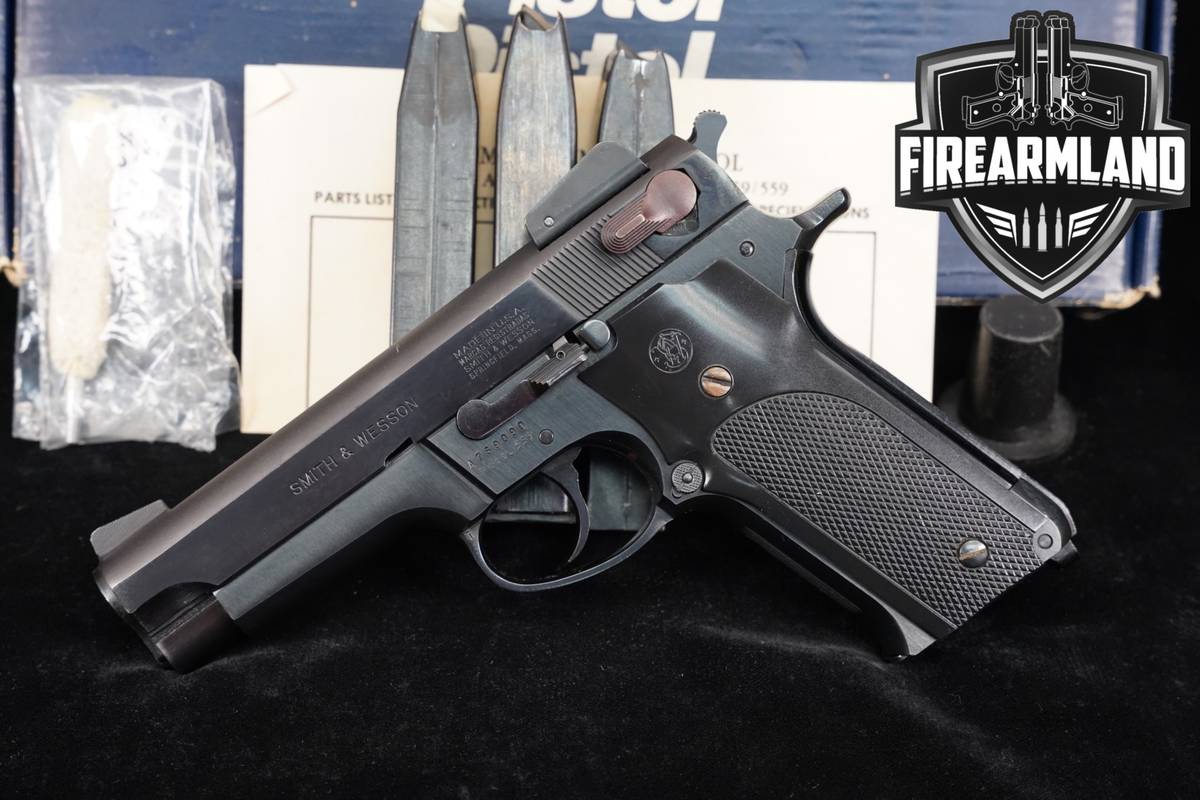 LIMITED Smith & Wesson Model 559 2ND GEN S&W 9mm +4 MAGS & ORIG BOX