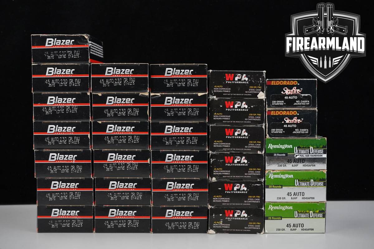 1350 RDS! 45 ACP Ammo 45ACP