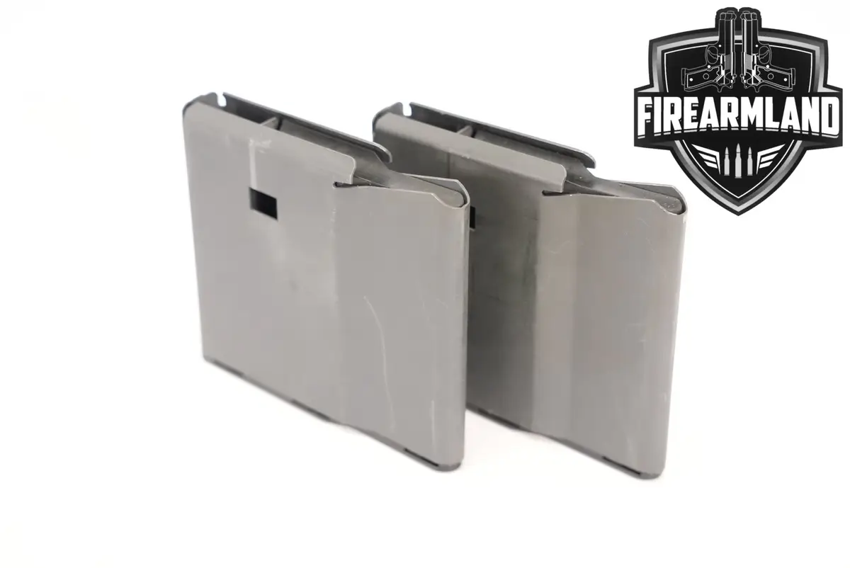 TWO (2) Desert Tech SRS 6 Round Magazines .308 Win Stealth Recon Scout Mags
