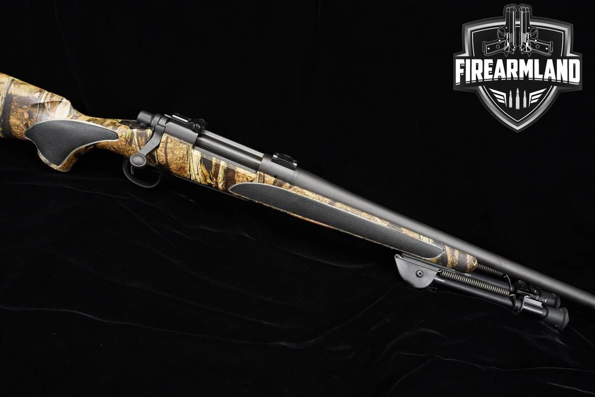 2008 Remington Model 700 SPS Camo 300 Win Magnum 24" Black & Mossy Oak