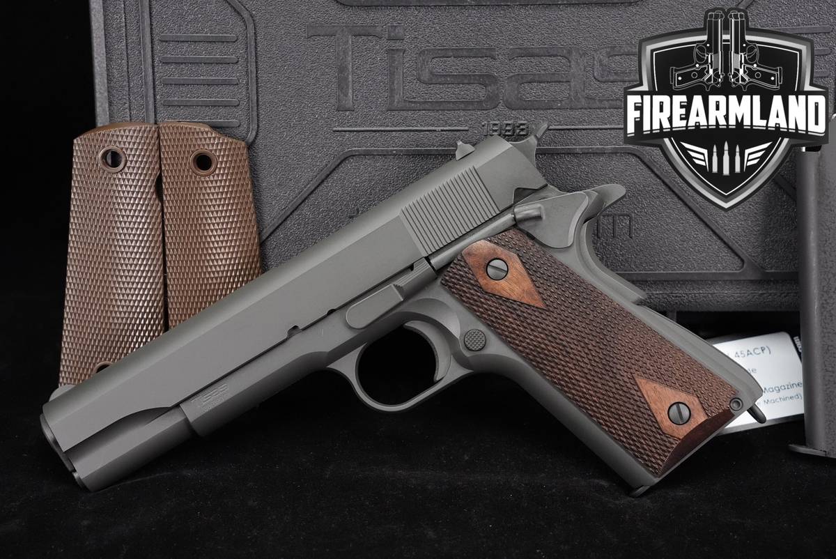 Tisas M1911 A1 GOVT 45 ACP 1911 5" M1911A1 USGI +2 MAGS & ORIG CASE