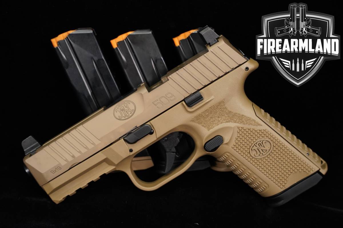 FN America LLC 509 Midsize 9mm 4" FDE +4 MAGS