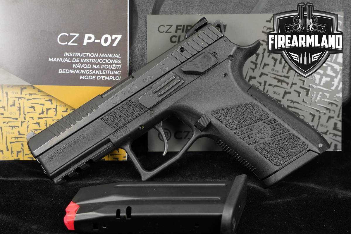 CZ P-07 9mm 3.75" P07 Duty & Defense +2 MAGS & ORIG CASE