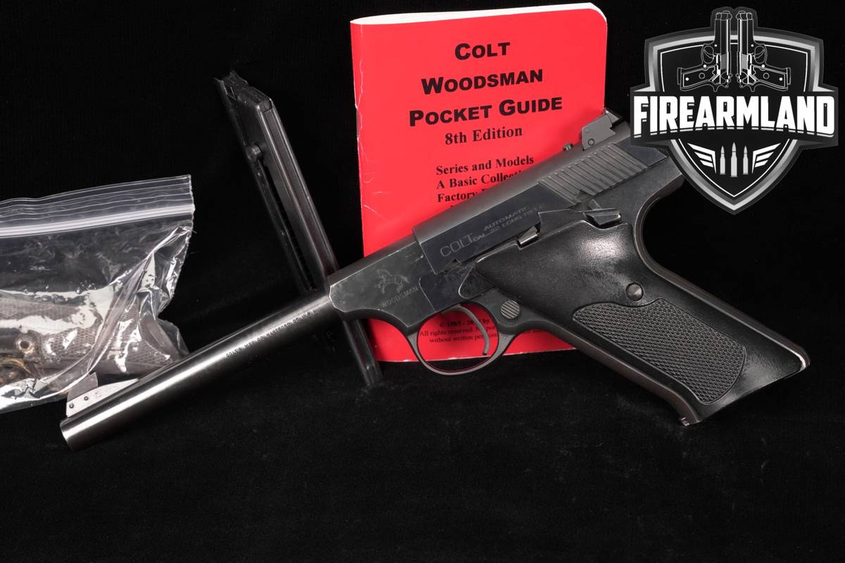 1953 Colt Woodsman Target Model, Second Series 22LR 6" Blued +2 MAGS