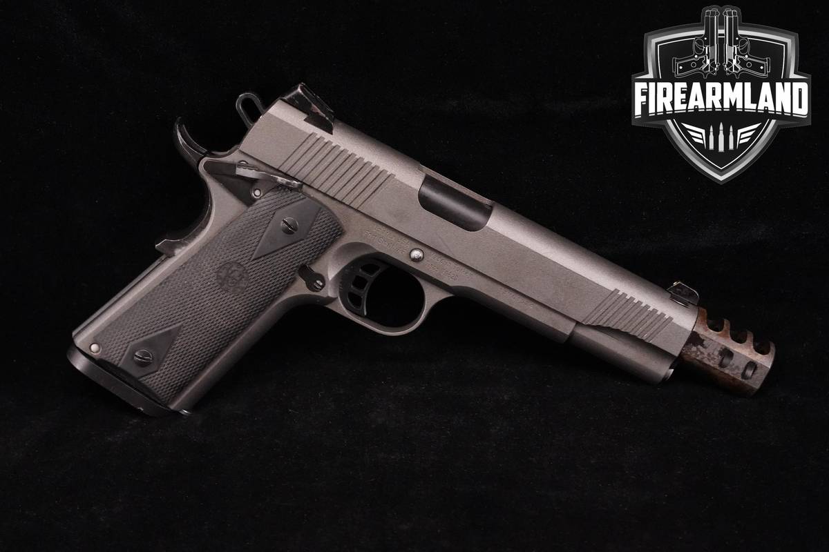 COMPENSATED Tisas USA Regent R200S 45 ACP 1911 5" Stainless A1 1911A1