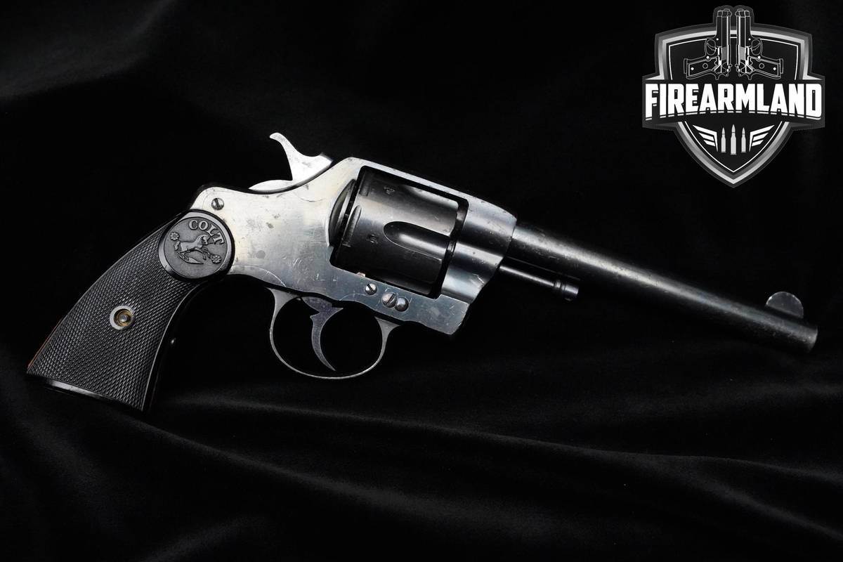 Colt U.S. Army Model 1903 38 Long Colt Revolver 38-Long-Colt M1903 1892