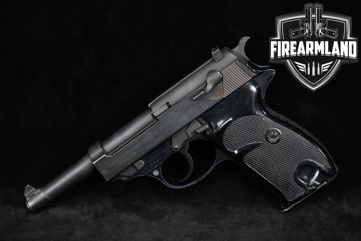1963 Manurhin P1 9mm 4.9" P-1 French-Marked Walther P38 Lineage