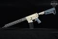 Q Sugar Weasel 16in 5.56 NATO Rifle 5.56mm NATO Two-Tone Clear Anodized in Very Good Condition Image 2