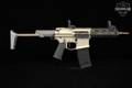 Q Honey Badger SBR .300 AAC Blackout (7.62x35mm) Tan & Gray in Very Good Condition Image 3