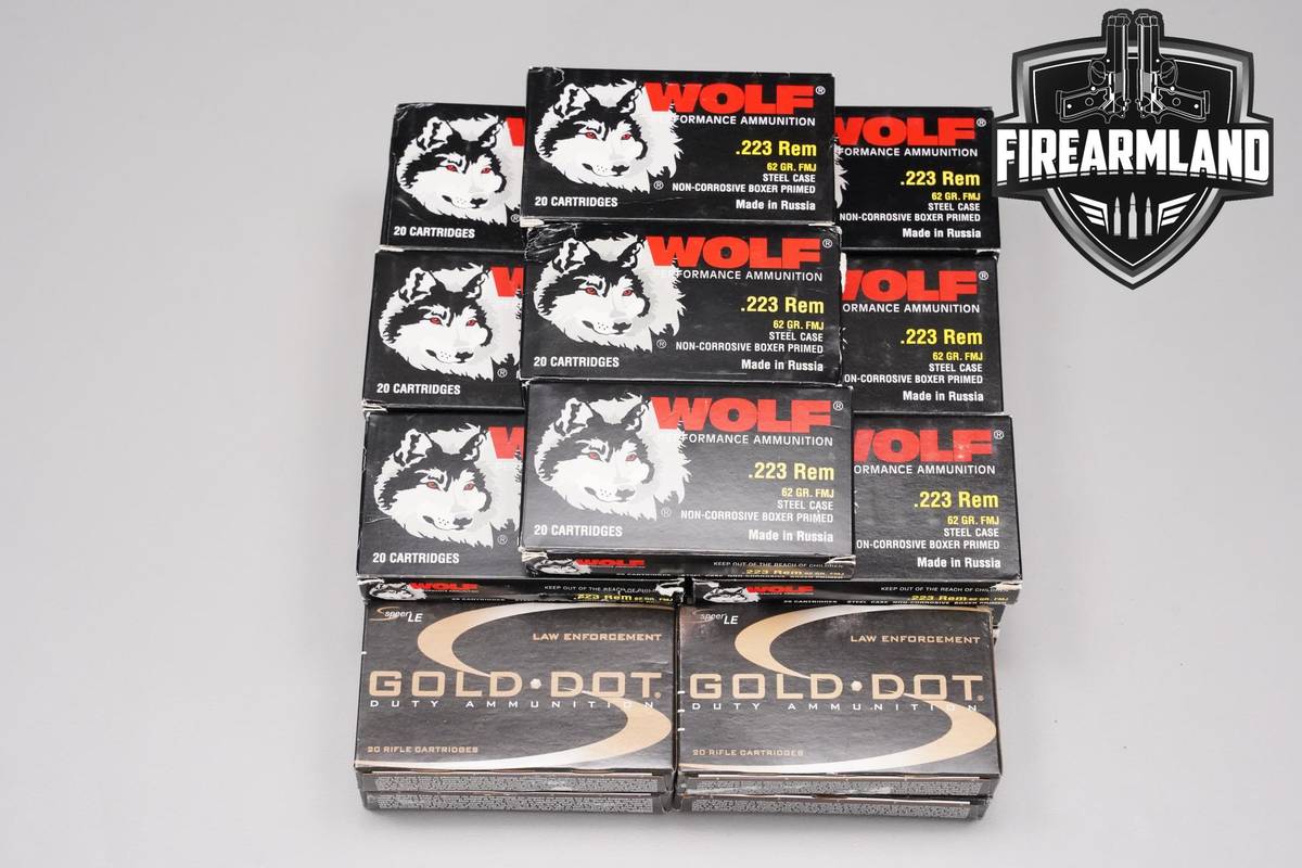 223 Remington Ammunition 223-Rem Ammo 500 ROUNDS