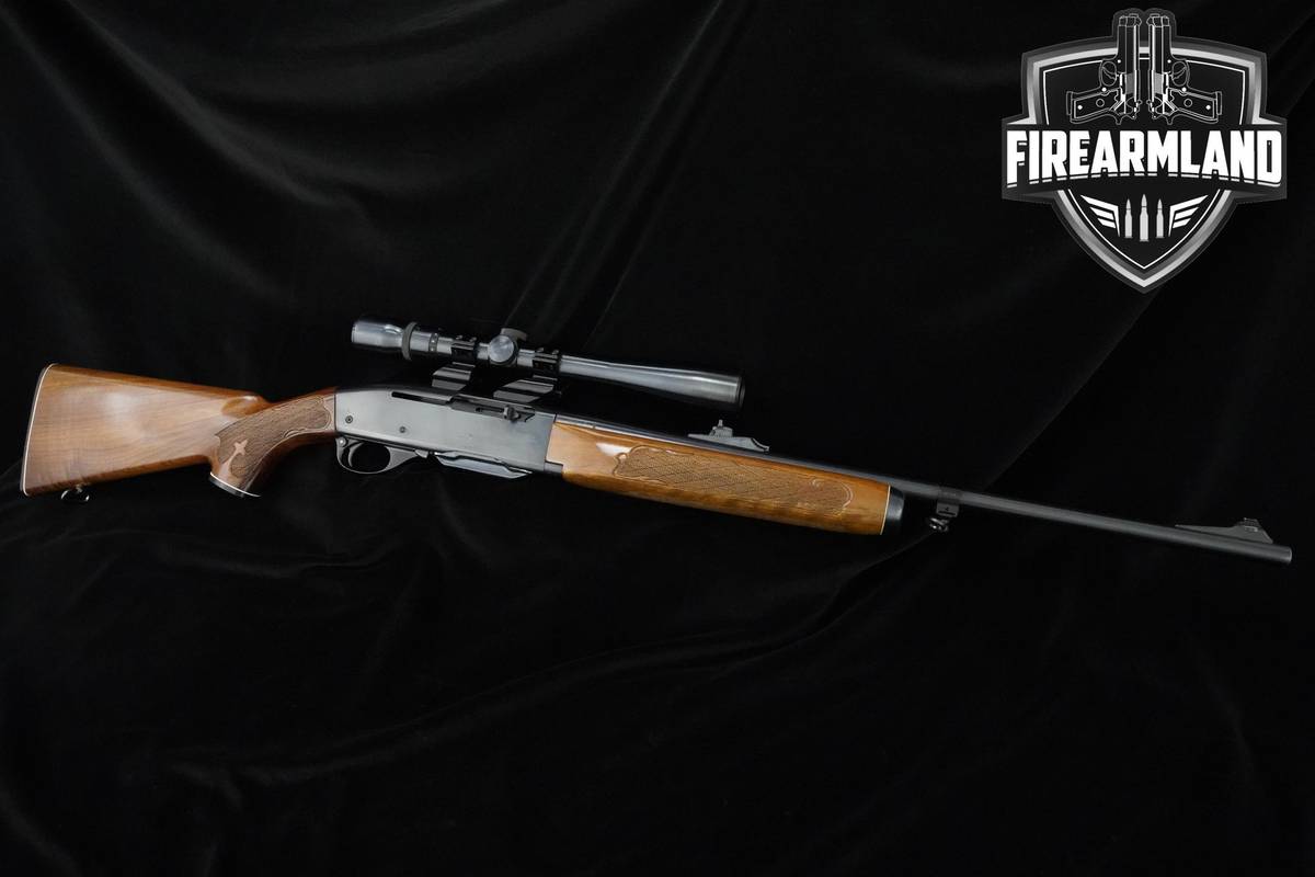 1973 Remington Model 742 Woodsmaster 308 Win 22" Blued Remington 742 +OPTIC