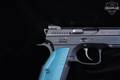 2020 CZ CZ Shadow 2 Black & Blue 9mm Luger Black Nitride in Excellent Condition Image 4