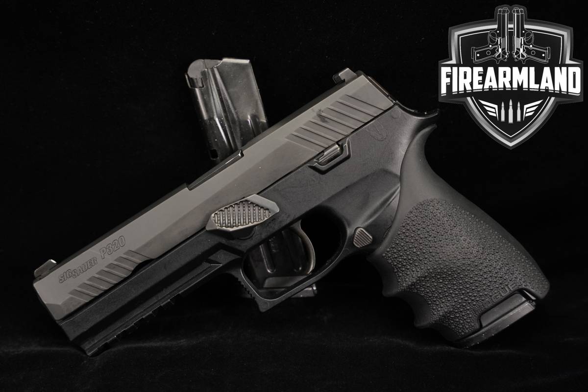 Sig Sauer P320 Full-Size 9mm 4.7 Stainless P 320 +2 MAGS