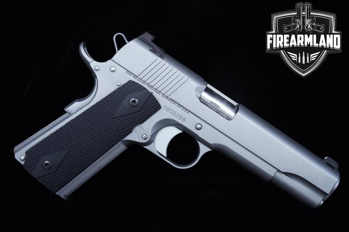 Dan Wesson Valor 9mm 1911 5" Dan-Wesson Valor Stainless 1911A1 +ORIG CASE